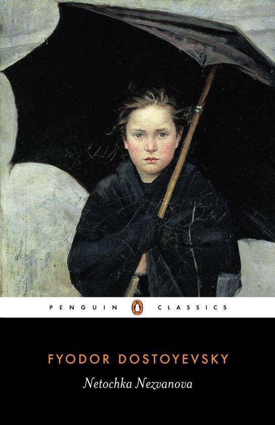 Un enfant tenant un parapluie sous un parapluie noir, Penguin Classics.