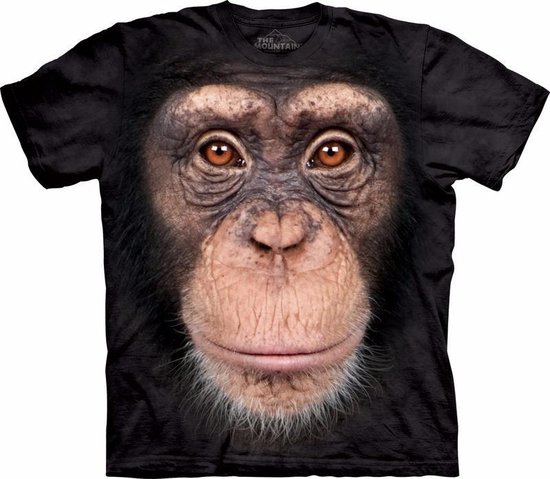 Aap T-shirt Chimpansee voor kinderen 98-104 (s)