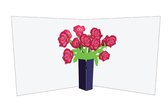 Flower Vases: Roses (6 Ex - 4,25 Per Stuk)