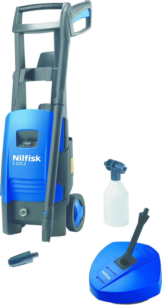 Nilfisk C 125.3-8 PC Staand Electrisch 520, 350L/u 1800W Zwart, Blauw ...
