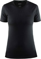 Craft Active Comfort Roundneck Ss Sportshirt Dames - Black