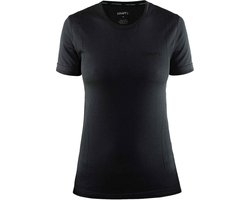 Craft Craft Active Comfort Roundneck Ss Sportshirt Dames - Black