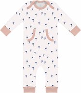 Fresk pyjama zonder voet Tulip indigo blue