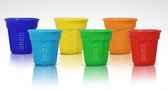Bialetti - Tasses à expresso - Set de 6 - Colorées