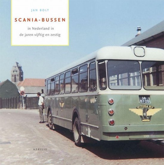 Cover van het boek 'Scania-bussen in Nederland in de jaren vijftig en zestig' van J. Bolt