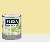Flexa Strak In De Lak Zijdeglans - Zachtgeel - 0,75 liter