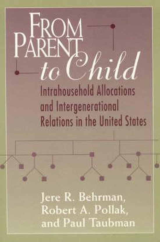 From Parent To Child - Intrahousehold Allocations & Intergen ... - cover