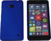 Microsoft Lumia 640 Hard Case Hoesje Donker Blauw Dark Blue