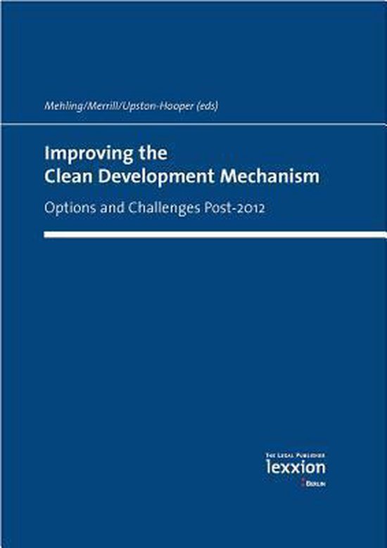 Improving the Clean Development Mechanism - cover