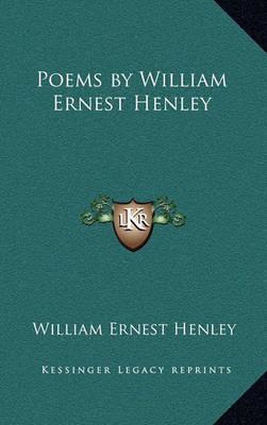Poems by William Ernest Henley - cover