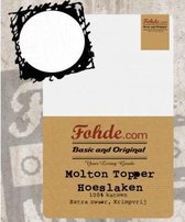 Topdek waterdichte molton hoeslaken 140 x 220 cm