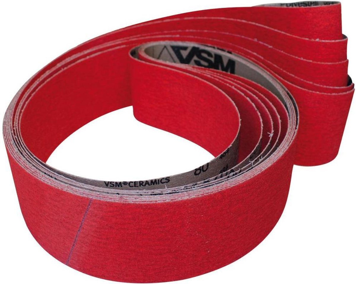 Textielschuurband, ker. 13x610mm K80 VSM