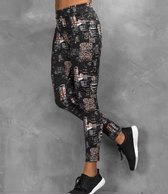 Girlie cool printed sport legging, Kleur City Nights, Maat S