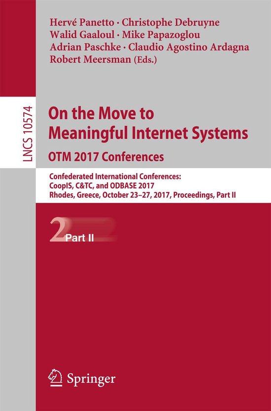Springer Nature Proceedings Computer Science 2 - On the Move ... - cover
