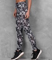 Girlie cool printed sport legging, Kleur Monochrome Madness, Maat M