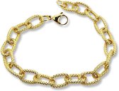 Amanto Armband Djesme - 316L Staal - Ovaal - 7mm - 20cm
