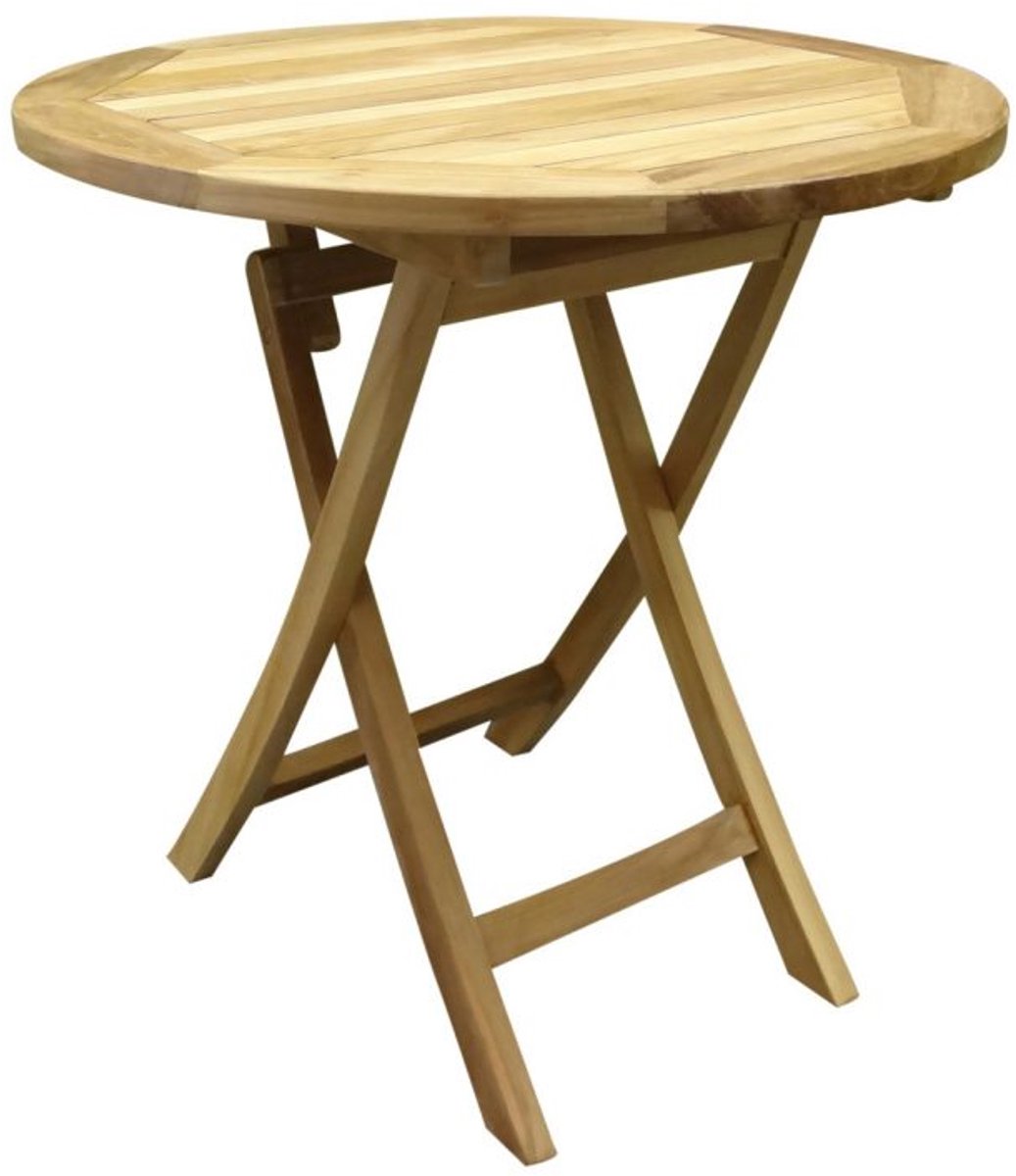Klaptafel 90x90x75 rond model