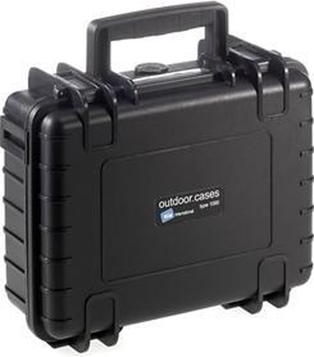 B&W International Type 1000 Outdoor Case - zwart