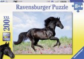 Ravensburger puzzel Zwarte Hengst - Legpuzzel - 200XXL stukjes tweedehands  Nederland