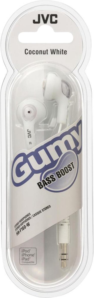 Jvc Oortelefoon Ha-f160 Earbuds Wit