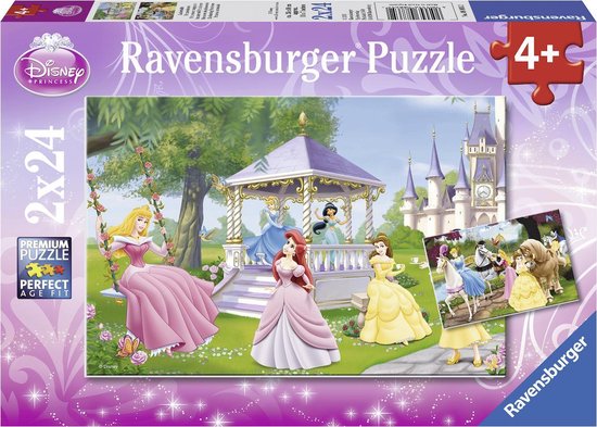Ravensburger puzzel Disney Princess Betoverende prinsessen - 2x24 stukjes -  kinderpuzzel | bol.com