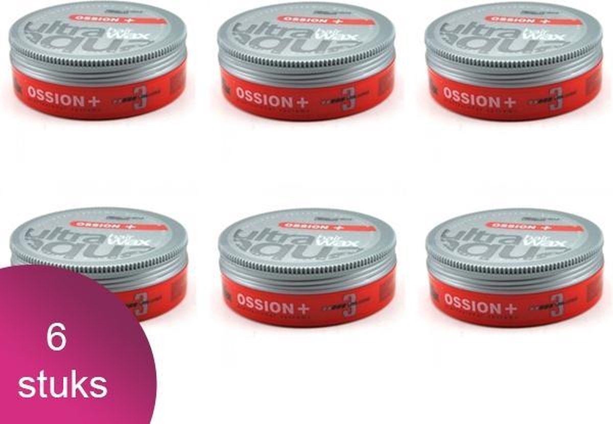 Ossion Hair Wax Ultra Aqua 6 Verpakking