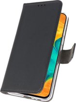 Samsung Galaxy A30 Wallet Case Hoesje Zwart