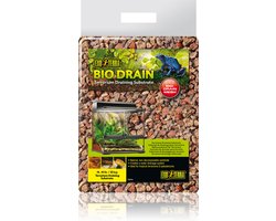 Exo Terra Bodembedekking - Reptielen - Ex Bio Drain Terrarium Draining Substraat 2kg - 7,5x20x36cm - 1st