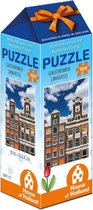 House of Holland puzzel C 100 stukjes, Grachtenpanden