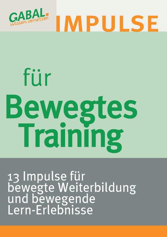 Bewegtes Training - cover