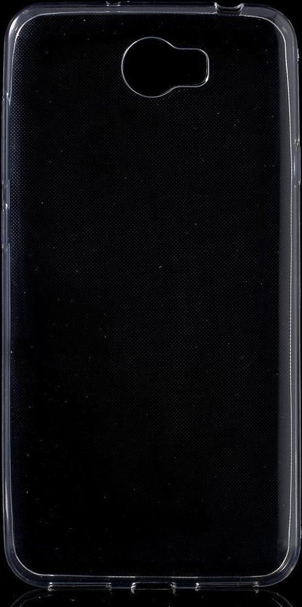 Shop4 - Geschikt voor Huawei Y5 II Hoesje - Zachte Back Case Mat Transparant