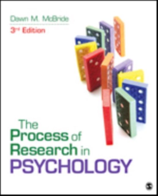 The Process of Research in Psychology - cover