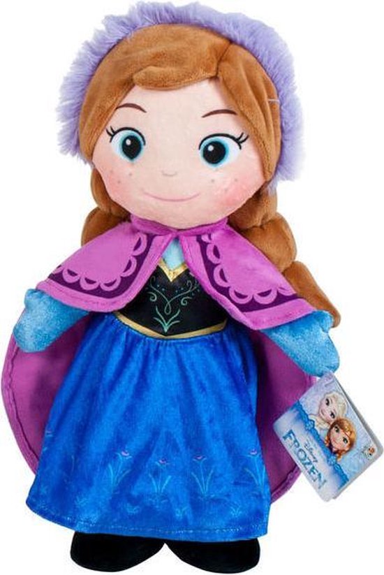Disney Frozen pluche knuffel pop Anna 30cm | bol.com