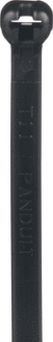 Panduit kabelbinder BT4S-M0 - Tie wrap - 384 x 4.7 mm - Weerbestendig - Industie kwaliteit - Zwart - 1.000 stuks