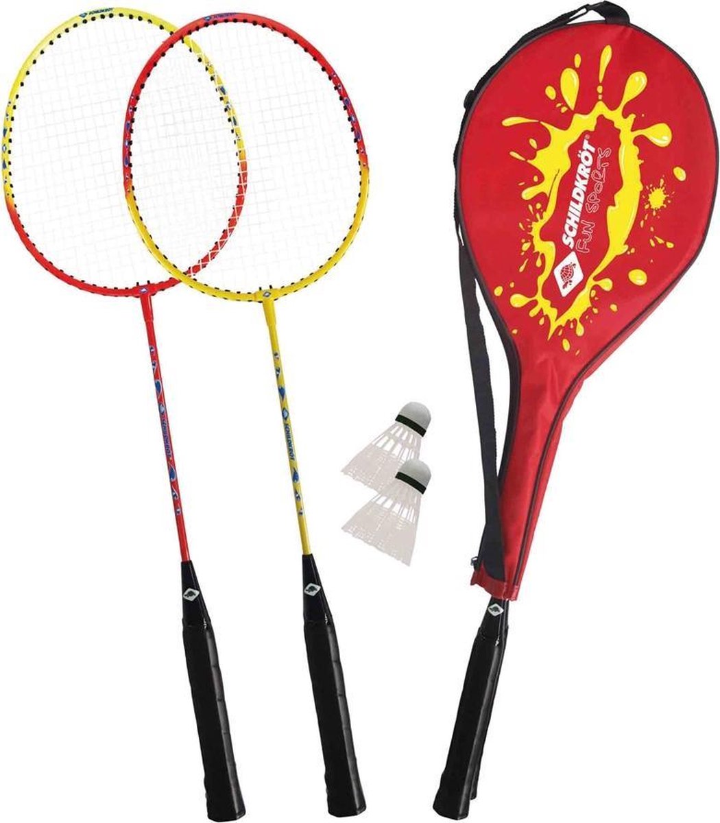 Schildkröt Fun Sports - Badmintonset - 2 spelers - inclusief 2 shuttles