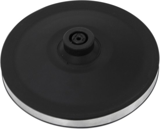 Inventum HW817D - Waterkoker - Inhoud 1,7 liter - Roestvrijstaal - Warmhoudfunctie - Led-verlichting - 2200 watt - RVS/Zwart