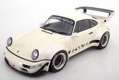 Porsche 911 (964) RWB 1995 Wit 1-12 GT Spirit Limited 999 Pieces