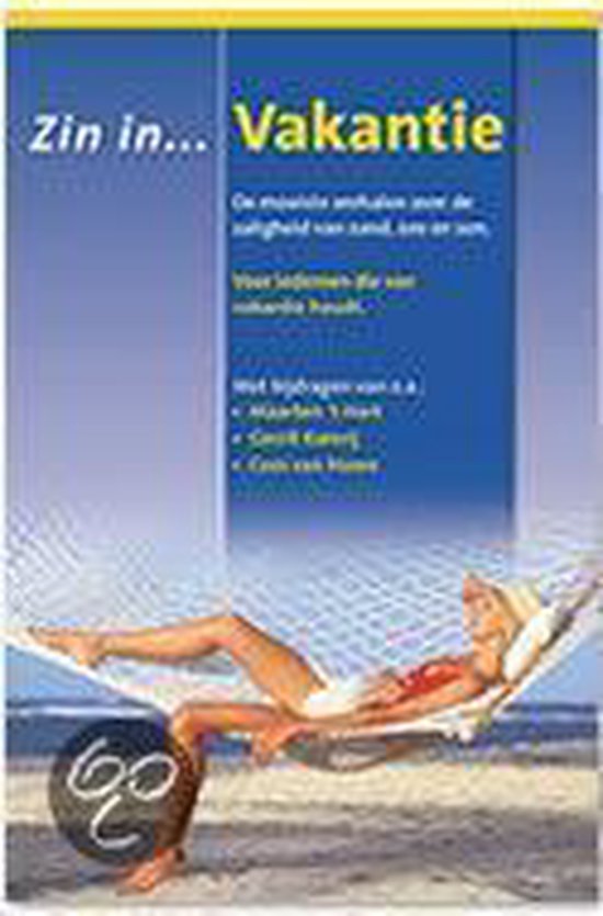 Cover van het boek 'Zin in... vakantie'