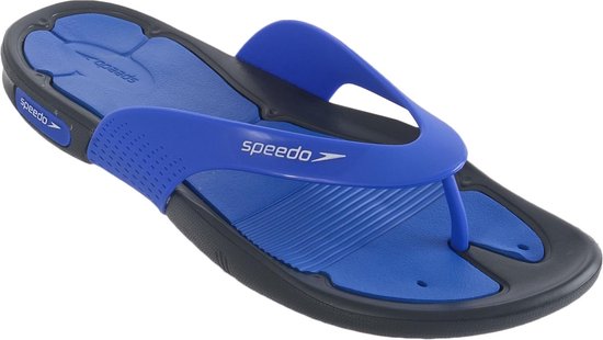 Speedo Pool Surfer Thong Slippers - Maat 42 - Unisex - blauw/grijs | bol.com