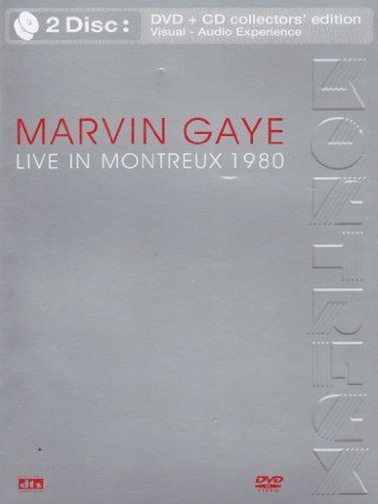 Cover van de film 'Marvin Gaye - Live Montreux 1980'