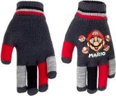 Super Mario handschoenen donker grijs