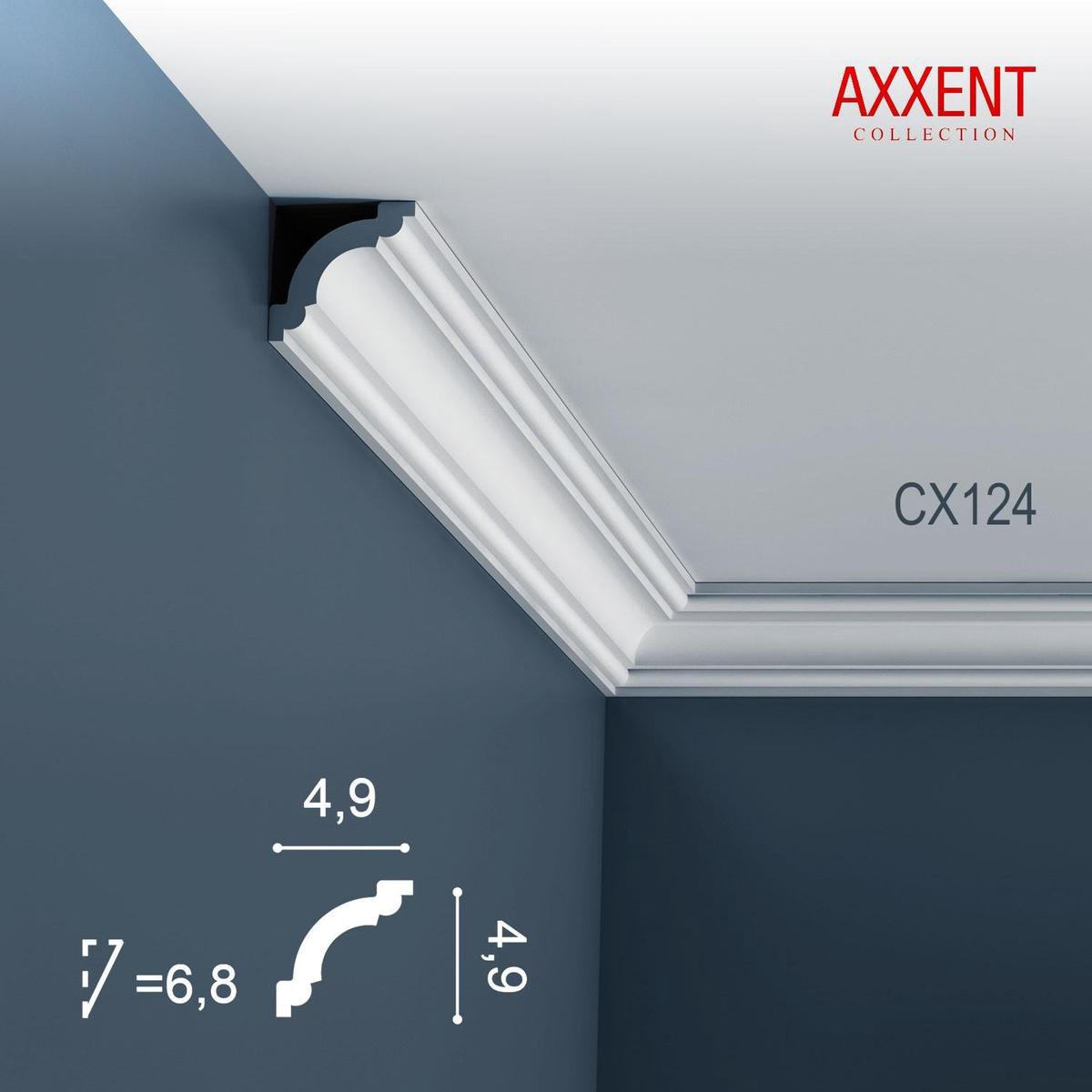 Orac Decor CX124 AXXENT 1 carton complet 39 Corniches Moulures Cimaises