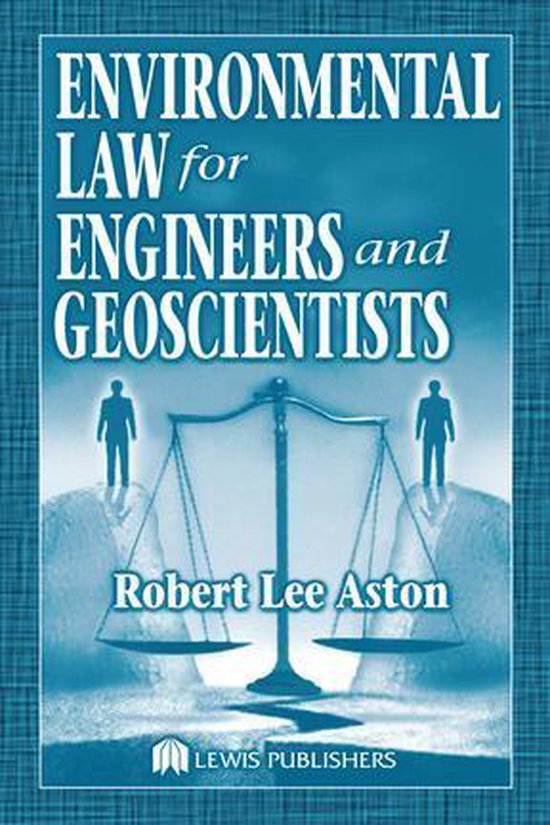 Environmental Law for Engineers and Geoscientists - cover