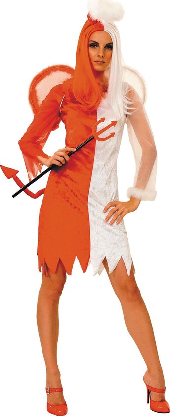 Half engel half duivel kostuum voor vrouwen Halloween - Verkleedkleding -  One size" | bol.com