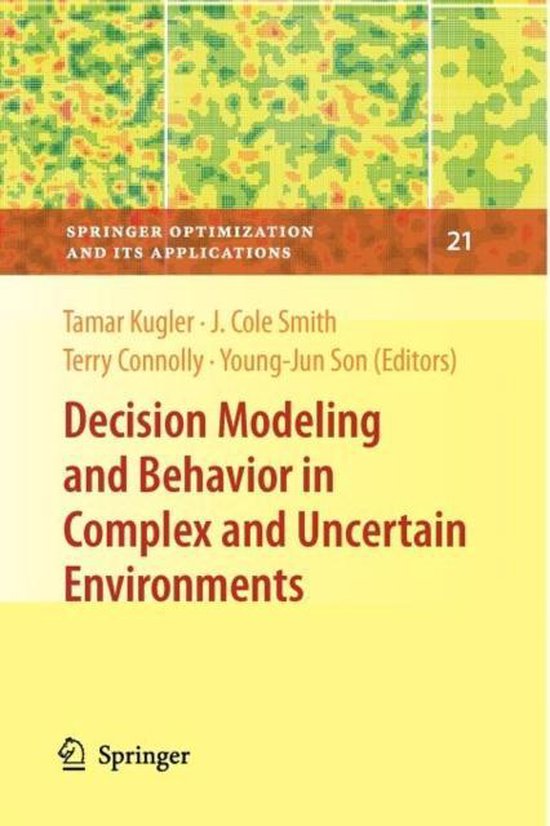 Decision Modeling and Behavior in Complex and Uncertain Envi ... - cover