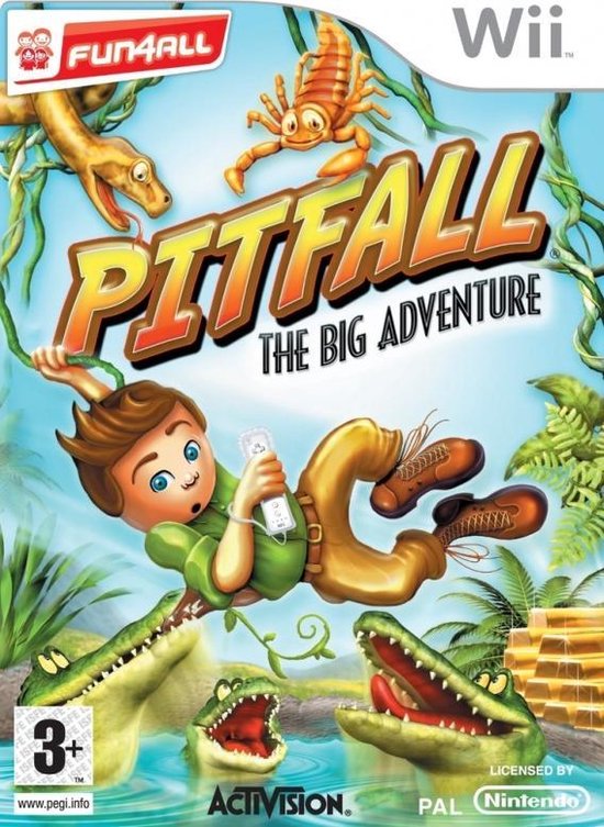 Pitfall The Big Adventure (Fun 4 All) /Wii