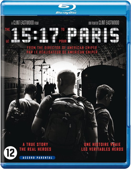 The 15:17 to Paris (Blu-ray)
