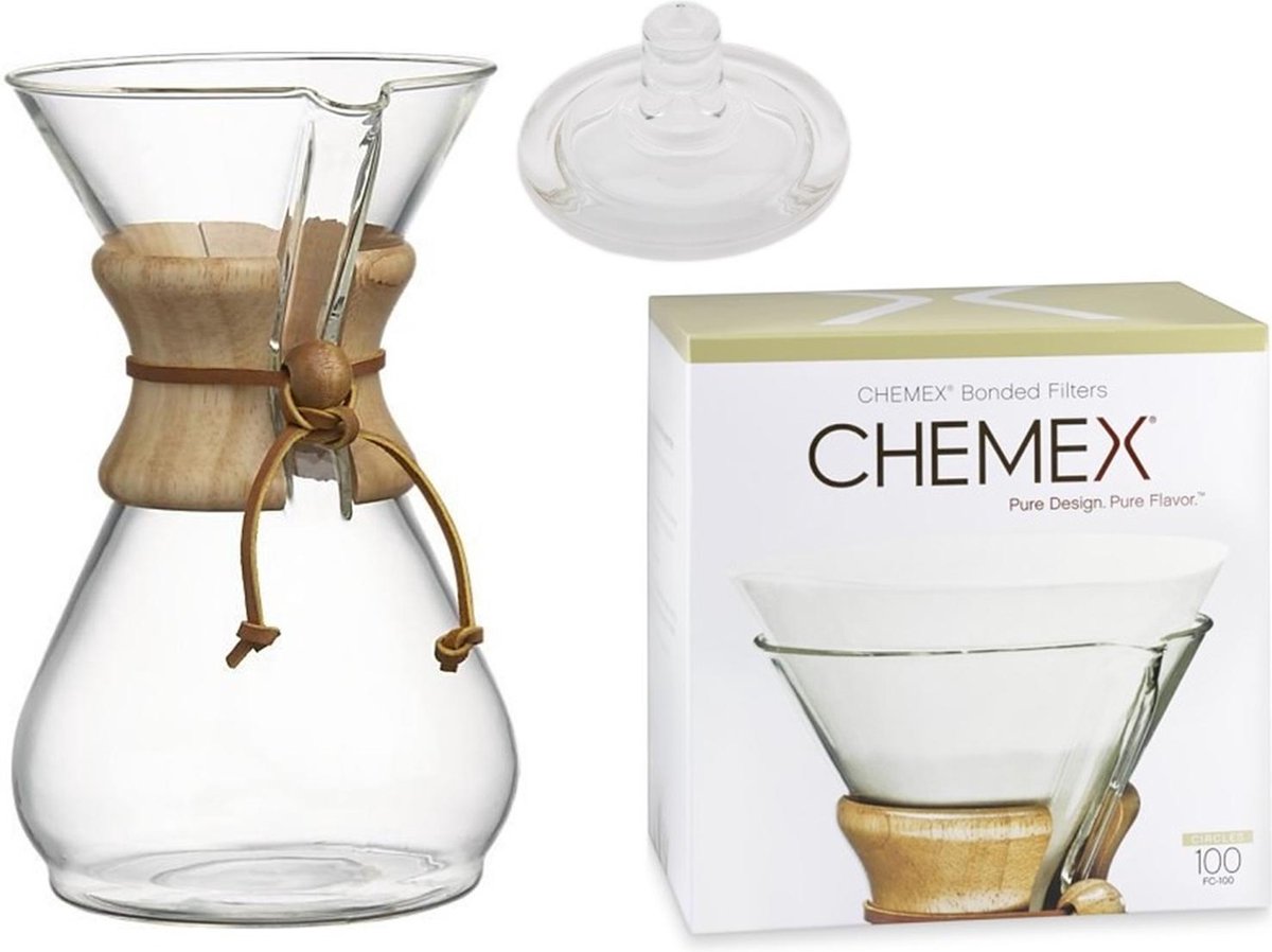 Chemex Slow Coffee Set, 6-kops | bol.com