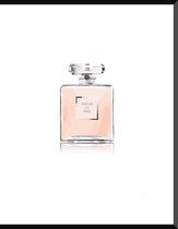 Chanel parfum poster | wanddecoratie | mode | minimalistisch - A3