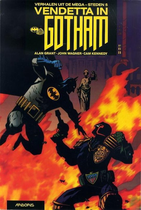 Cover van het boek 'Verhalen Uit De Megasteden / 05. Vendetta In Gotham' van Alan Grant en John Wagner